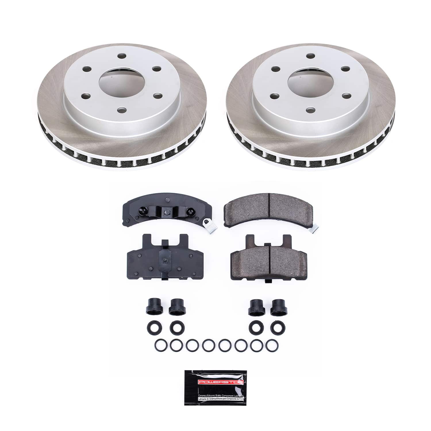 Power Stop SC1970 - Front Z17 Evolution Pad And Semi-Coated Rotor Kit vehicle fitment brake part