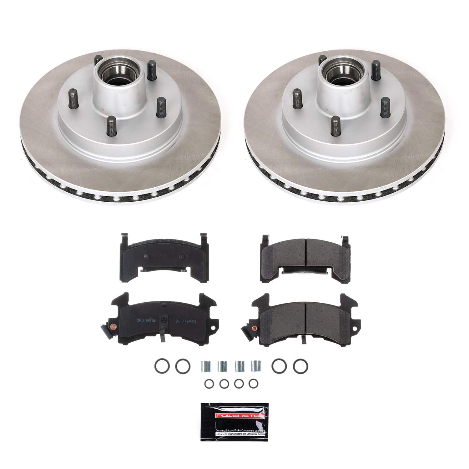 Power Stop SC1985 - Front Z17 Evolution Pad And Semi-Coated Rotor Kit vehicle fitment brake part