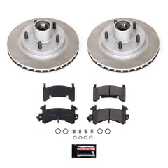 Power Stop SC1985 - Front Z17 Evolution Pad And Semi-Coated Rotor Kit vehicle fitment brake part