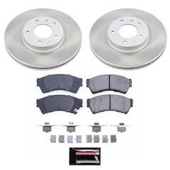 Power Stop SC199 - Front Z17 Evolution Pad And Semi-Coated Rotor Kit vehicle fitment brake part