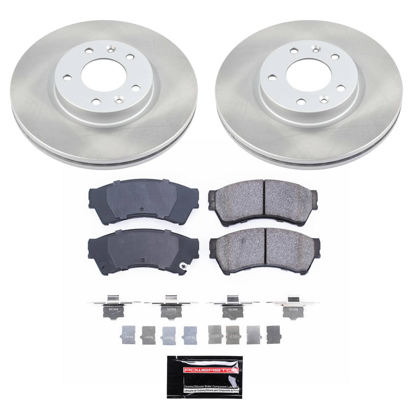 Power Stop SC199 - Front Z17 Evolution Pad And Semi-Coated Rotor Kit vehicle fitment brake part