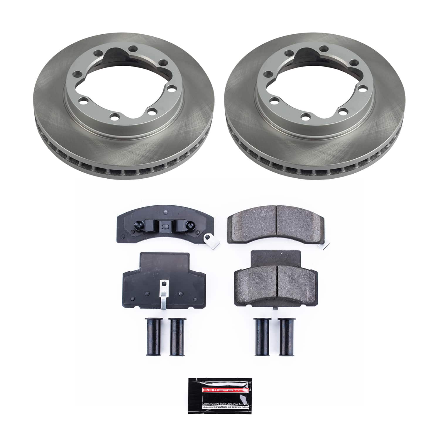 Power Stop SC1992 - Front Z17 Evolution Pad And Semi-Coated Rotor Kit vehicle fitment brake part