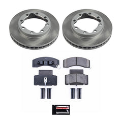 Power Stop SC1992 - Front Z17 Evolution Pad And Semi-Coated Rotor Kit vehicle fitment brake part