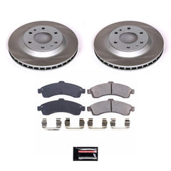 Power Stop SC2057 - Front Z17 Evolution Pad And Semi-Coated Rotor Kit vehicle fitment brake part
