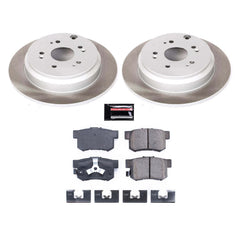 Power Stop SC206 - Rear Z17 Evolution Pad And Semi-Coated Rotor Kit vehicle fitment brake part
