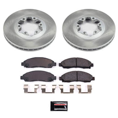 Power Stop SC2066 - Front Z17 Evolution Pad And Semi-Coated Rotor Kit vehicle fitment brake part