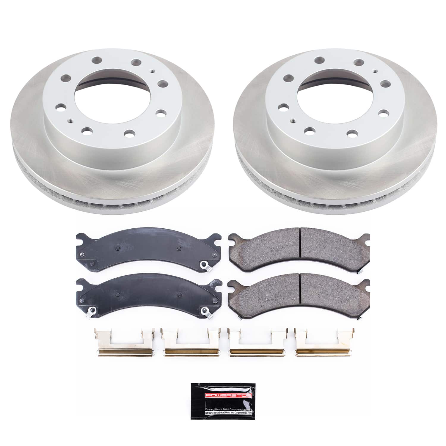 Power Stop SC2071 - Front Z17 Evolution Pad And Semi-Coated Rotor Kit vehicle fitment brake part