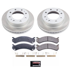 Power Stop SC2071 - Front Z17 Evolution Pad And Semi-Coated Rotor Kit vehicle fitment brake part