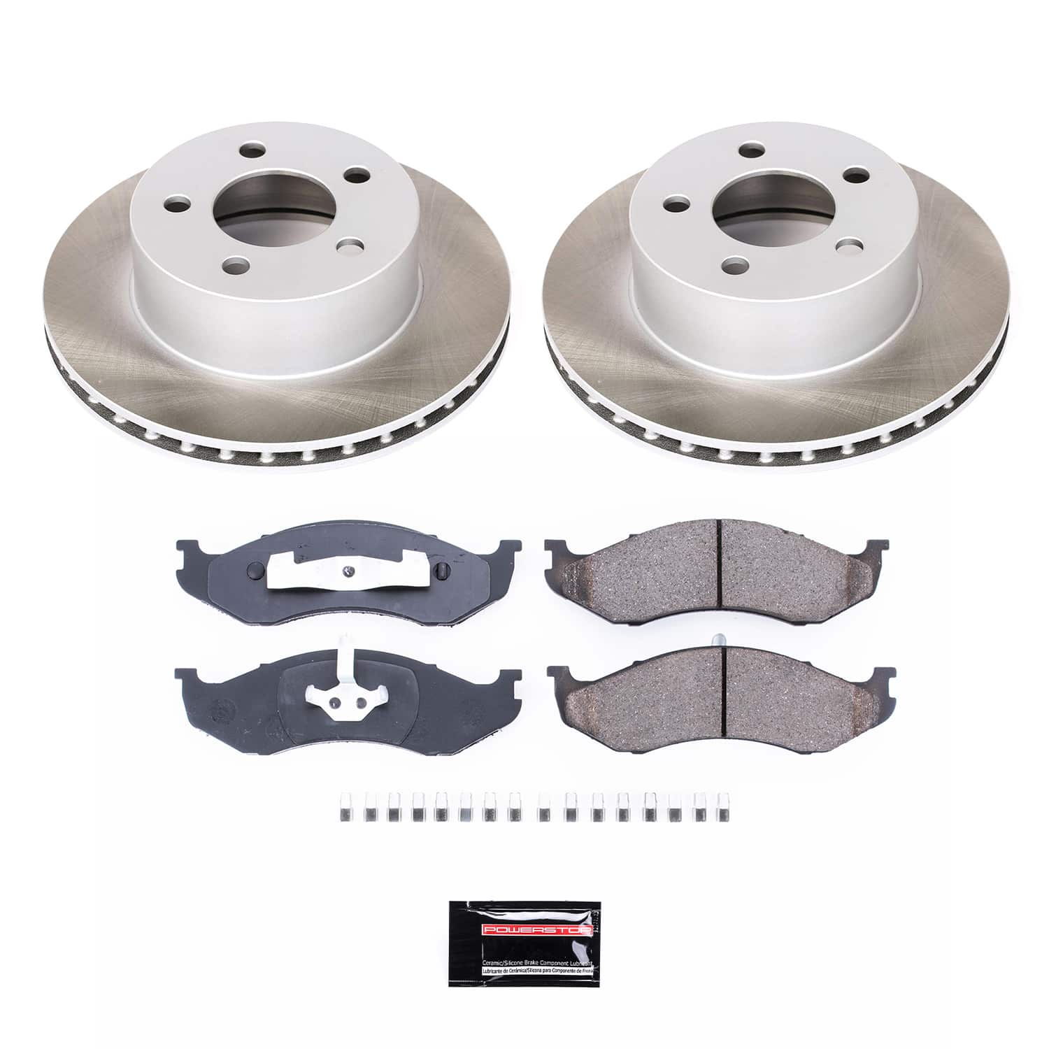 Power Stop SC2119 - Front Z17 Evolution Pad And Semi-Coated Rotor Kit vehicle fitment brake part