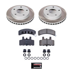 Power Stop SC2126 - Front Z17 Evolution Pad And Semi-Coated Rotor Kit vehicle fitment brake part