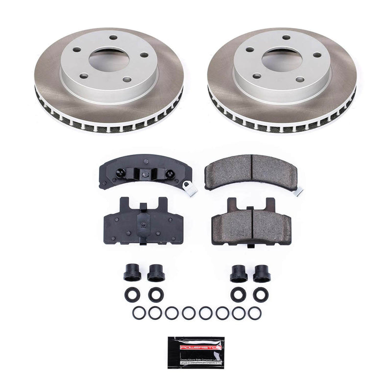 Power Stop SC2126 - Front Z17 Evolution Pad And Semi-Coated Rotor Kit vehicle fitment brake part