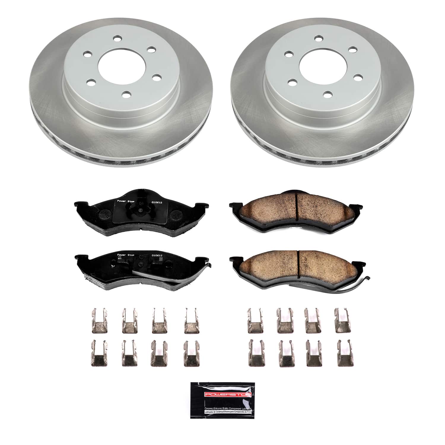 Power Stop SC2138 - Front Z17 Evolution Pad And Semi-Coated Rotor Kit vehicle fitment brake part