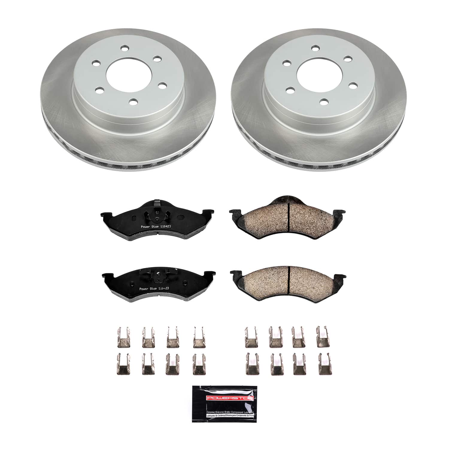Power Stop SC2139 - Front Z17 Evolution Pad And Semi-Coated Rotor Kit vehicle fitment brake part