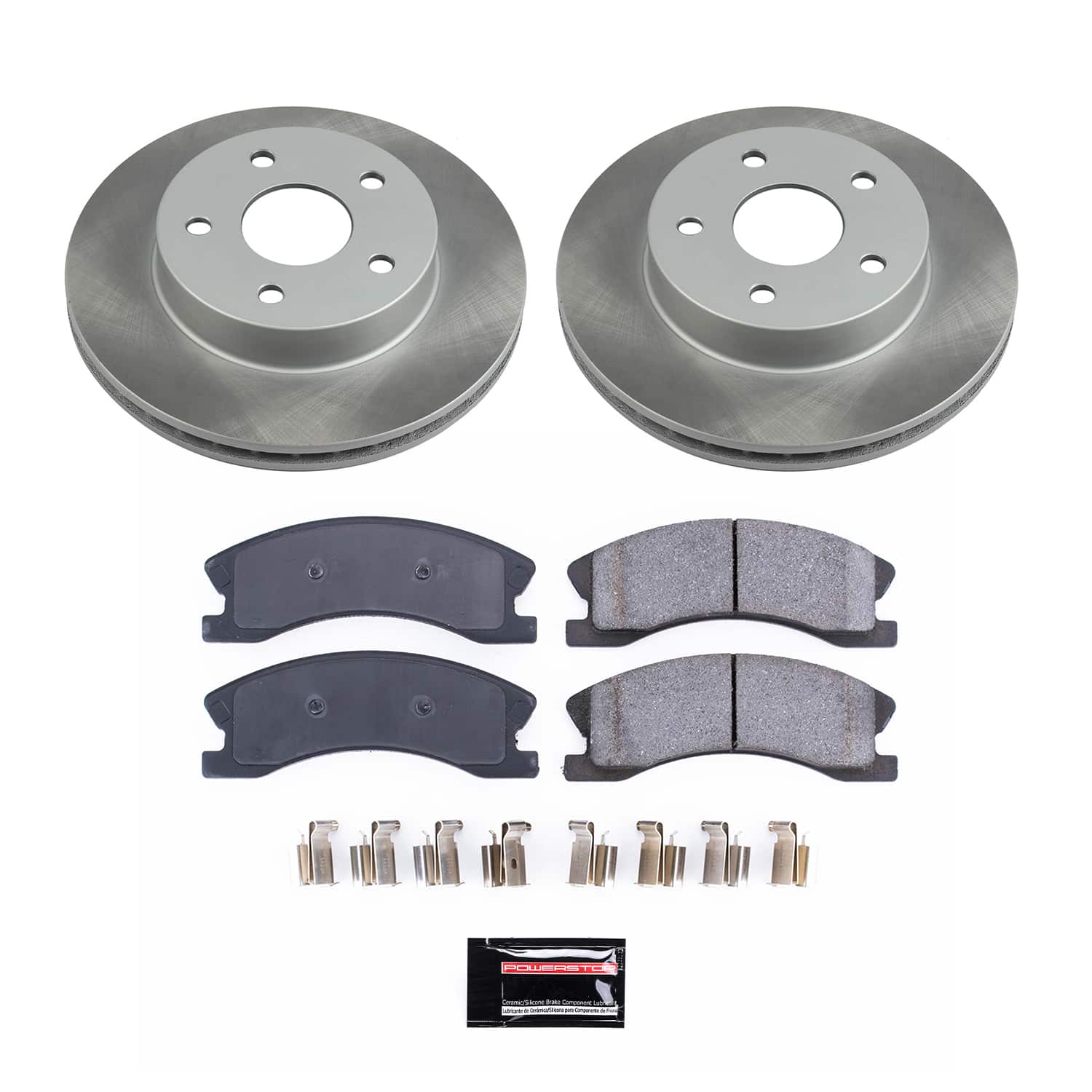 Power Stop SC2149 - Front Z17 Evolution Pad And Semi-Coated Rotor Kit vehicle fitment brake part