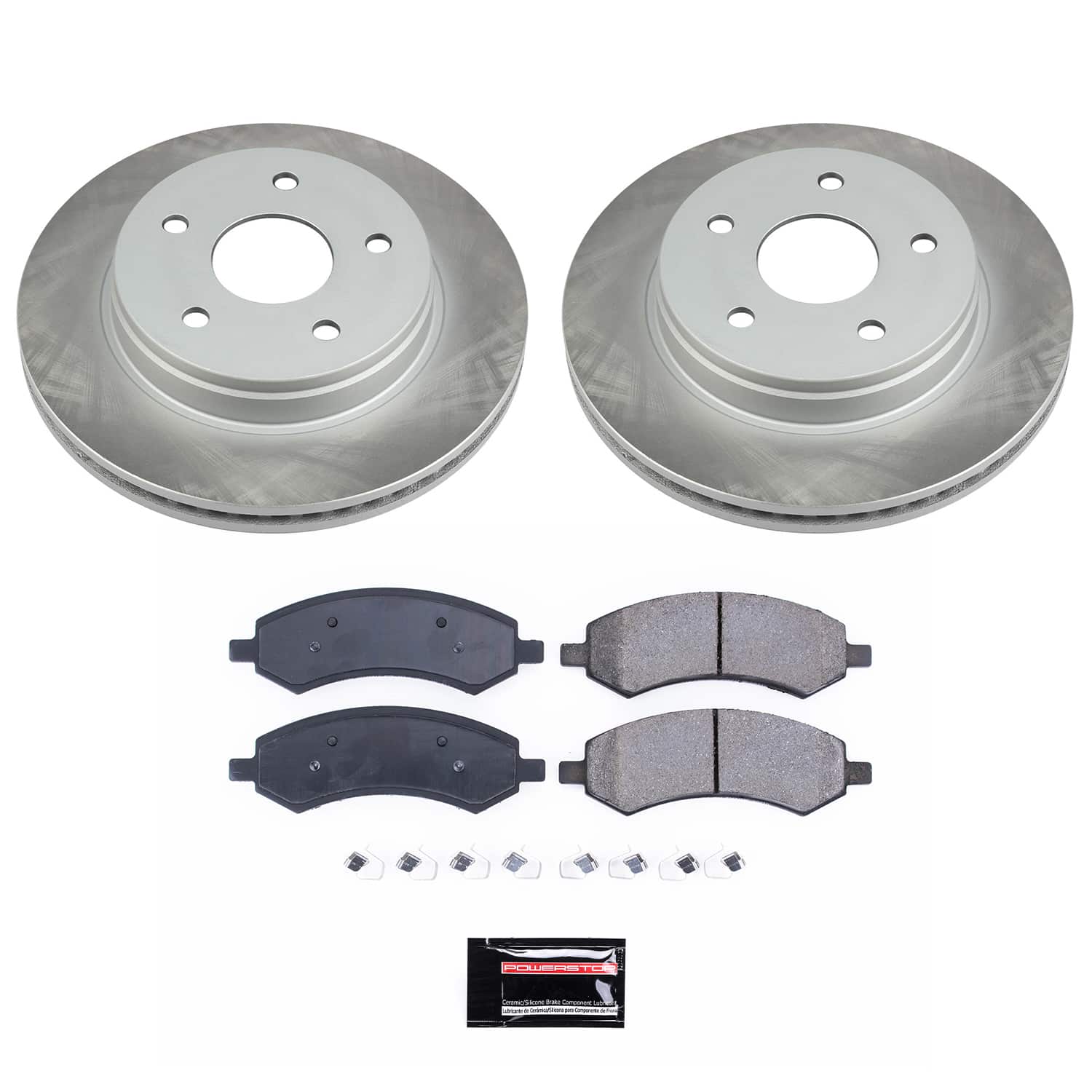 Power Stop SC2163 - Front Z17 Evolution Pad And Semi-Coated Rotor Kit vehicle fitment brake part