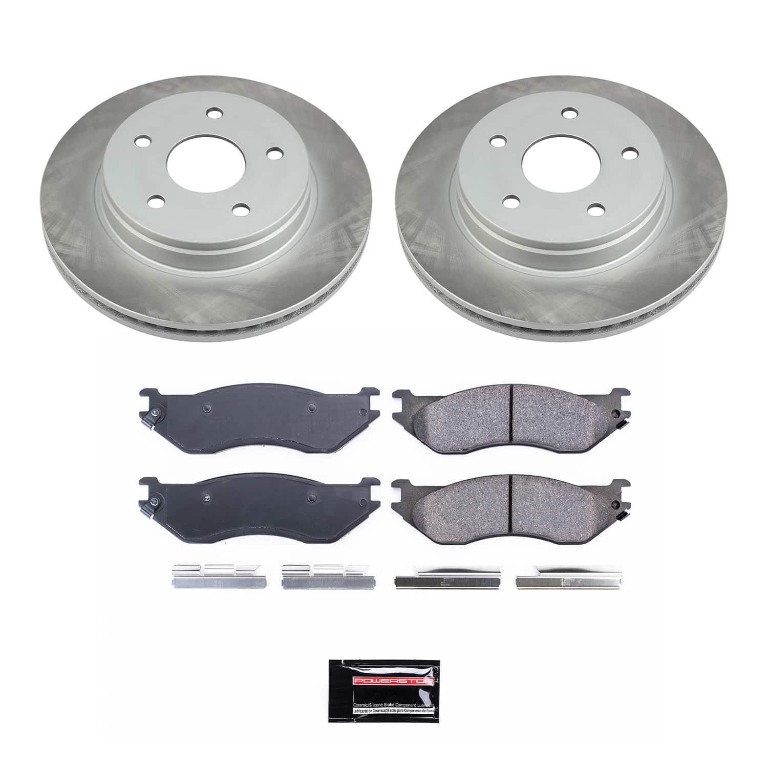 Power Stop SC2165 - Front Z17 Evolution Pad And Semi-Coated Rotor Kit vehicle fitment brake part