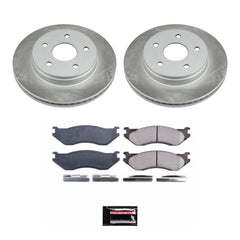 Power Stop SC2167 - Front Z17 Evolution Pad And Semi-Coated Rotor Kit vehicle fitment brake part