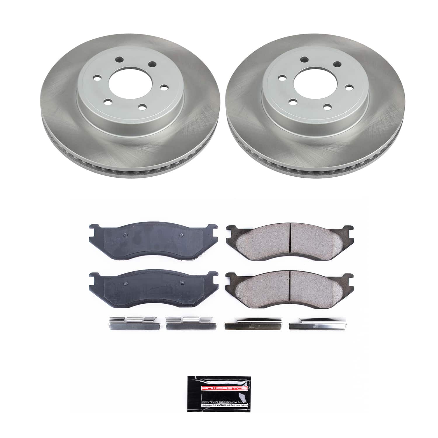 Power Stop SC2178 - Front Z17 Evolution Pad And Semi-Coated Rotor Kit vehicle fitment brake part