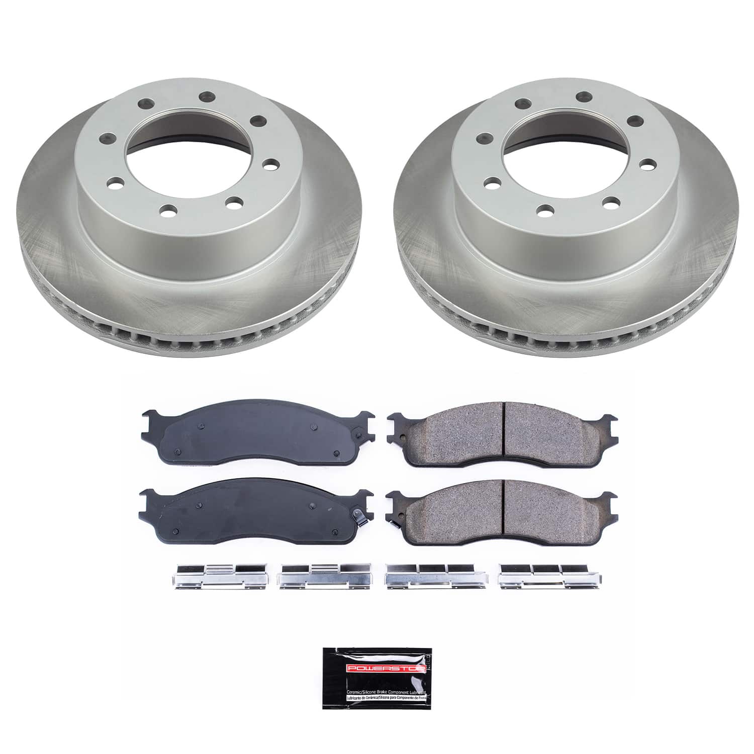 Power Stop SC2203 - Front Z17 Evolution Pad And Semi-Coated Rotor Kit vehicle fitment brake part