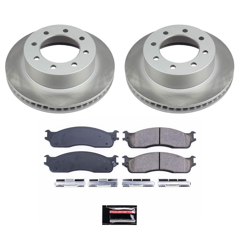Power Stop SC2203 - Front Z17 Evolution Pad And Semi-Coated Rotor Kit vehicle fitment brake part