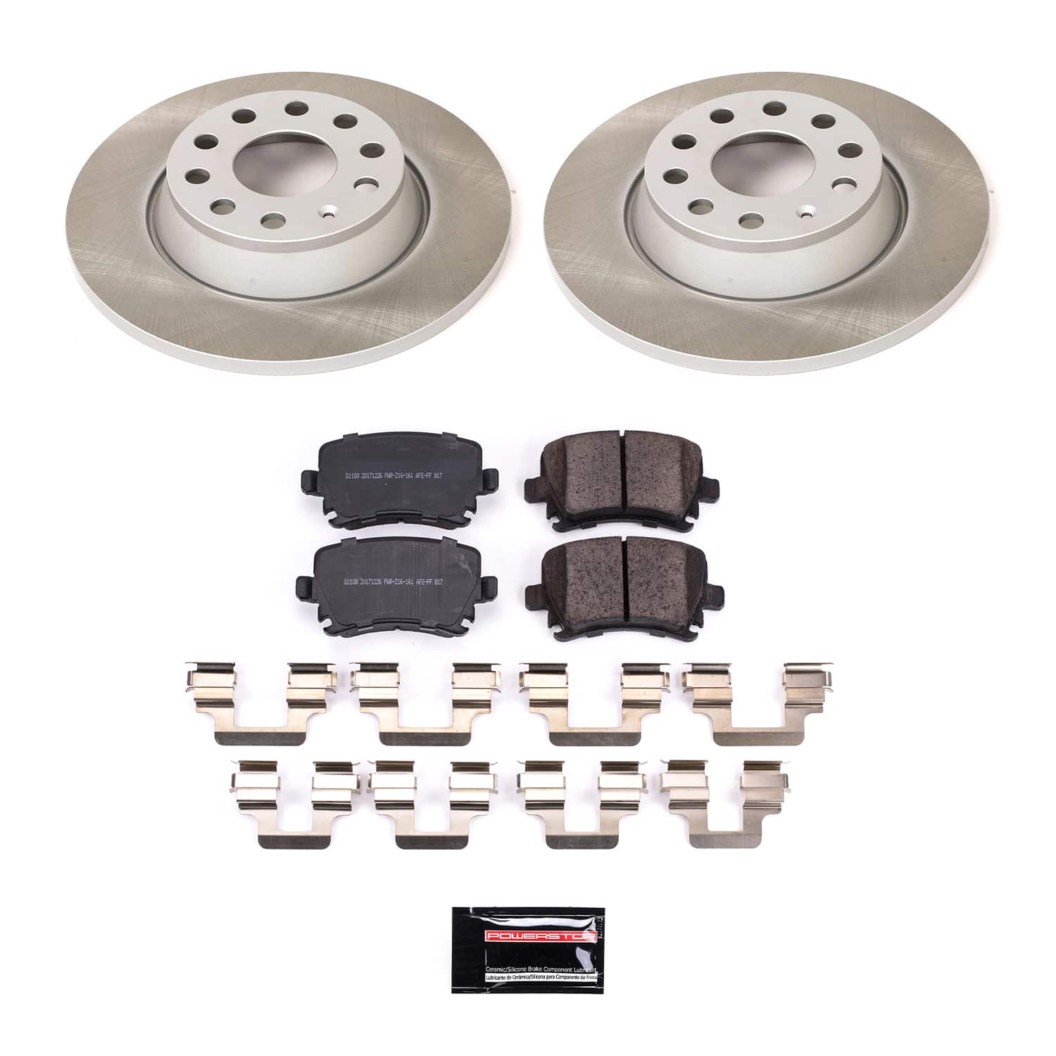 Power Stop SC2261 - Rear Z17 Evolution Pad And Semi-Coated Rotor Kit vehicle fitment brake part