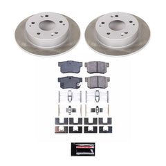 Power Stop SC2270 - Rear Z17 Evolution Pad And Semi-Coated Rotor Kit vehicle fitment brake part