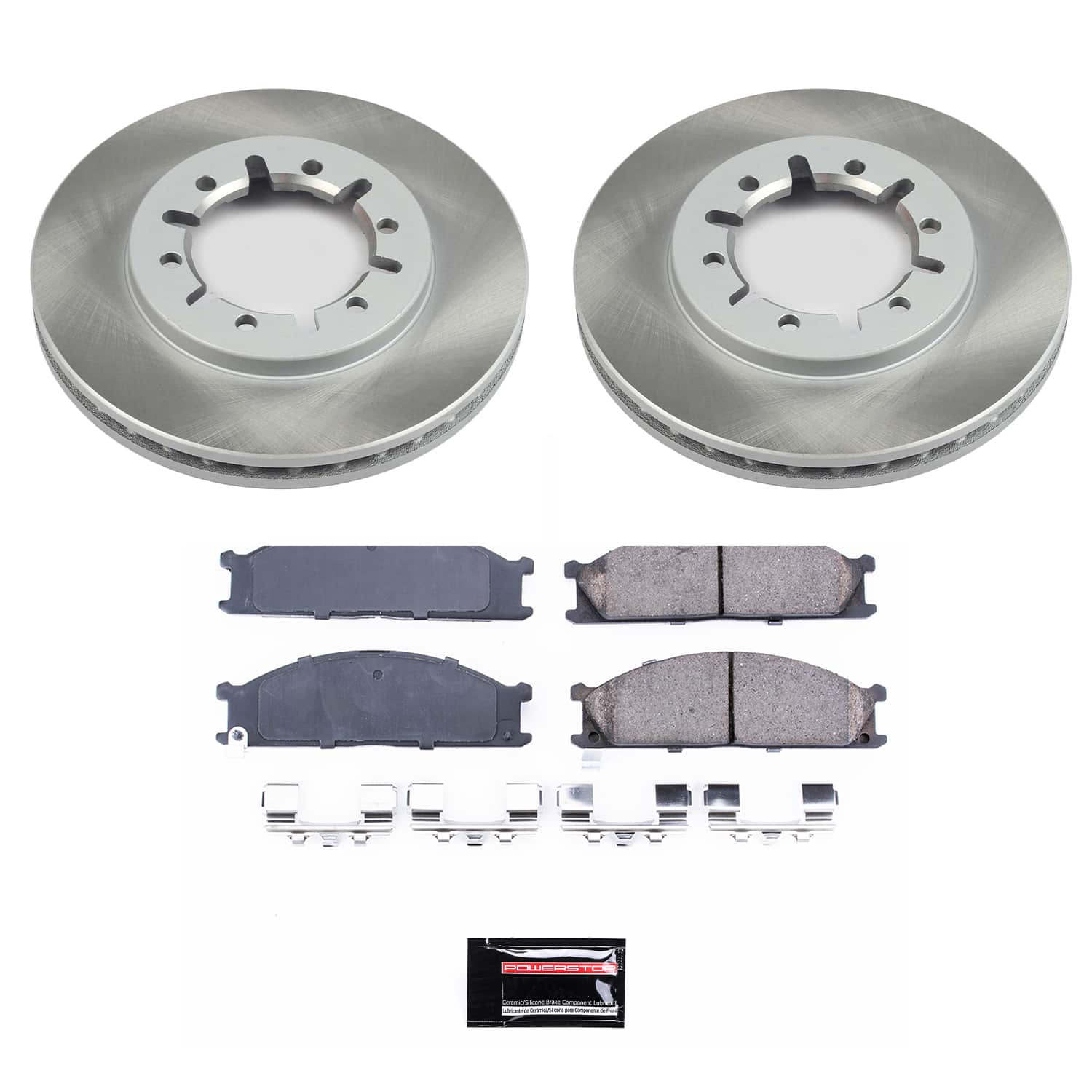 Power Stop SC2278 - Front Z17 Evolution Pad And Semi-Coated Rotor Kit vehicle fitment brake part