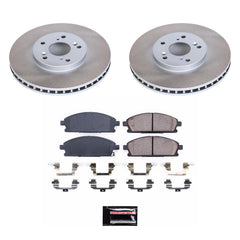 Power Stop SC2290 - Front Z17 Evolution Pad And Semi-Coated Rotor Kit vehicle fitment brake part