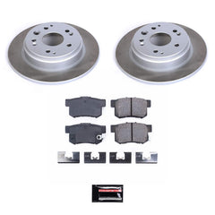 Power Stop SC2308 - Rear Z17 Evolution Pad And Semi-Coated Rotor Kit vehicle fitment brake part
