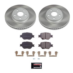 Power Stop SC2313 - Front Z17 Evolution Pad And Semi-Coated Rotor Kit vehicle fitment brake part