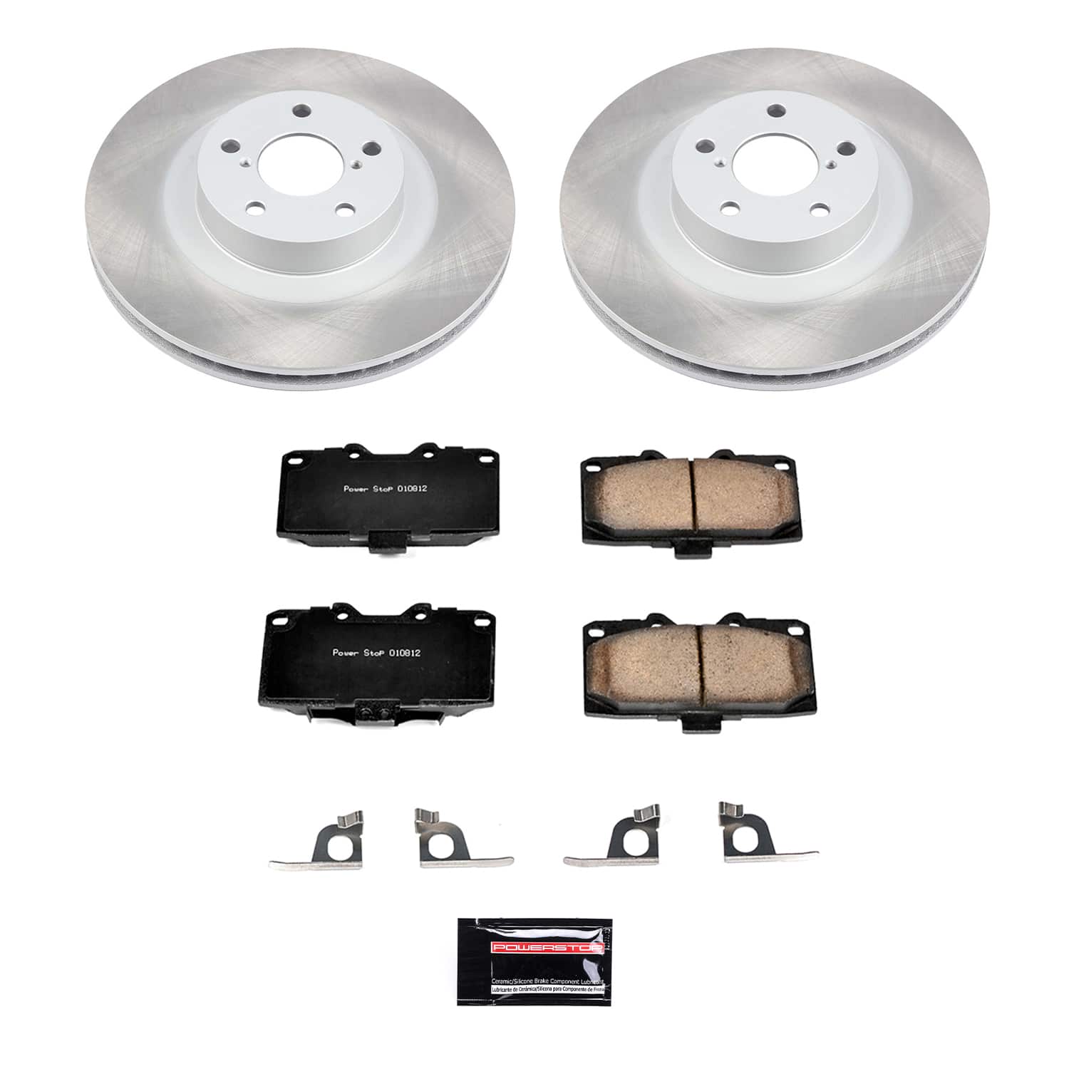 Power Stop SC2367 - Front Z17 Evolution Pad And Semi-Coated Rotor Kit vehicle fitment brake part