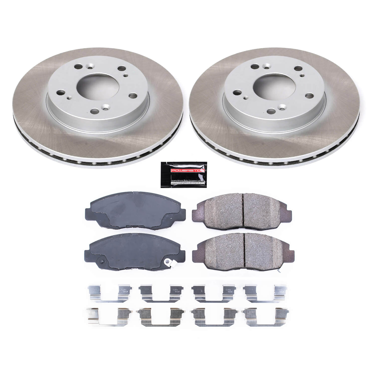 Power Stop SC2384 - Front Z17 Evolution Pad And Semi-Coated Rotor Kit vehicle fitment brake part