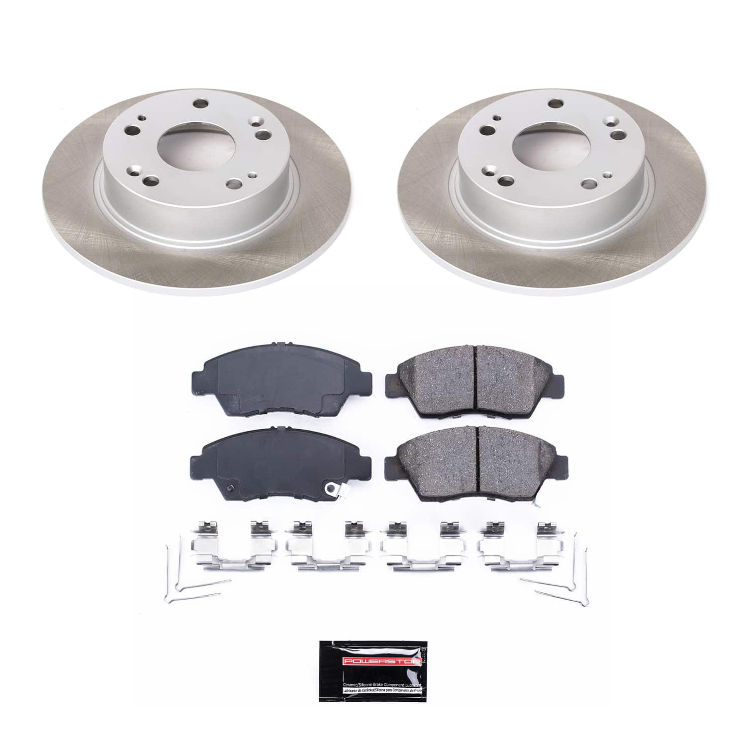 Power Stop SC2389 - Front Z17 Evolution Pad And Semi-Coated Rotor Kit vehicle fitment brake part