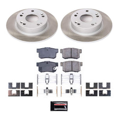 Power Stop SC2391 - Rear Z17 Evolution Pad And Semi-Coated Rotor Kit vehicle fitment brake part