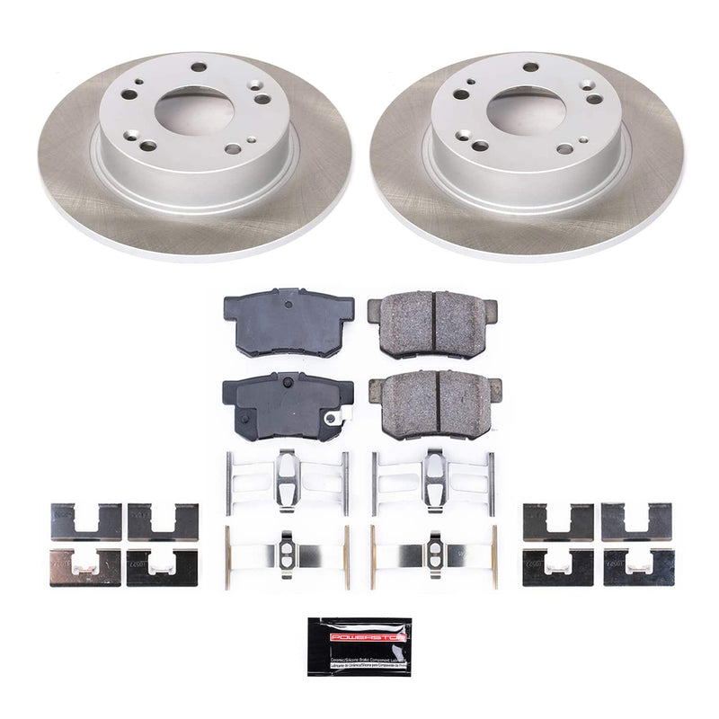 Power Stop SC2391 - Rear Z17 Evolution Pad And Semi-Coated Rotor Kit vehicle fitment brake part