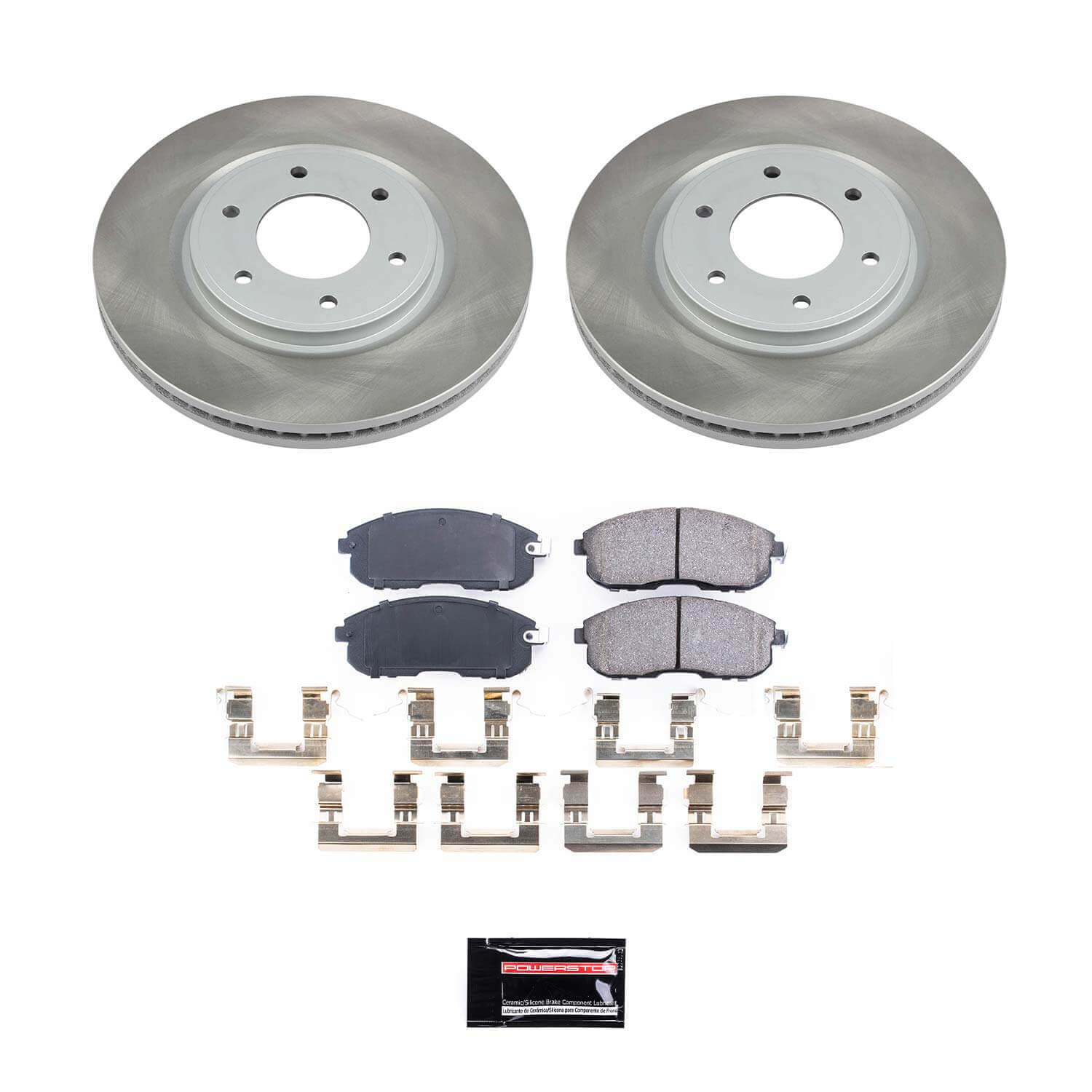 Power Stop SC241 - Front Z17 Evolution Pad And Semi-Coated Rotor Kit vehicle fitment brake part