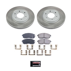 Power Stop SC241 - Front Z17 Evolution Pad And Semi-Coated Rotor Kit vehicle fitment brake part