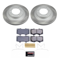 Power Stop SC2421 - Front Z17 Evolution Pad And Semi-Coated Rotor Kit vehicle fitment brake part