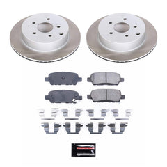 Power Stop SC2427 - Rear Z17 Evolution Pad And Semi-Coated Rotor Kit vehicle fitment brake part
