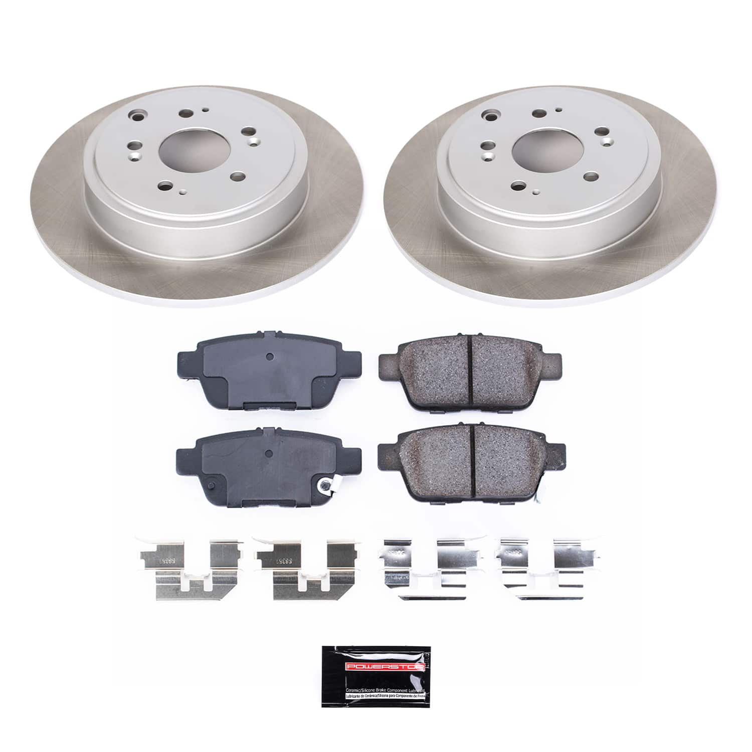 Power Stop SC2429 - Front Z17 Evolution Pad And Semi-Coated Rotor Kit vehicle fitment brake part