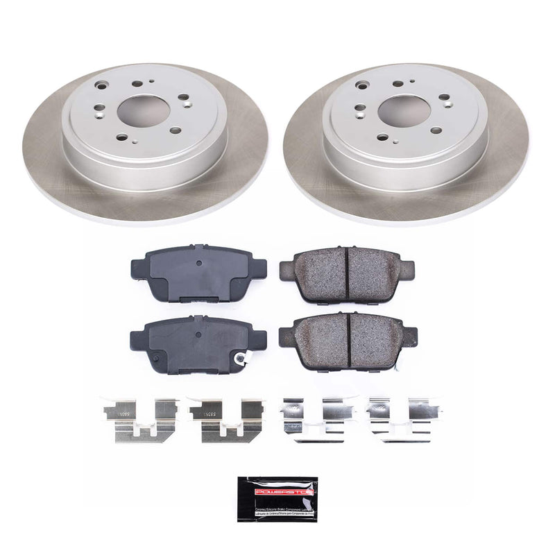 Power Stop SC2429 - Front Z17 Evolution Pad And Semi-Coated Rotor Kit vehicle fitment brake part
