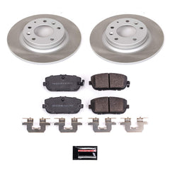Power Stop SC2451 - Rear Z17 Evolution Pad And Semi-Coated Rotor Kit vehicle fitment brake part