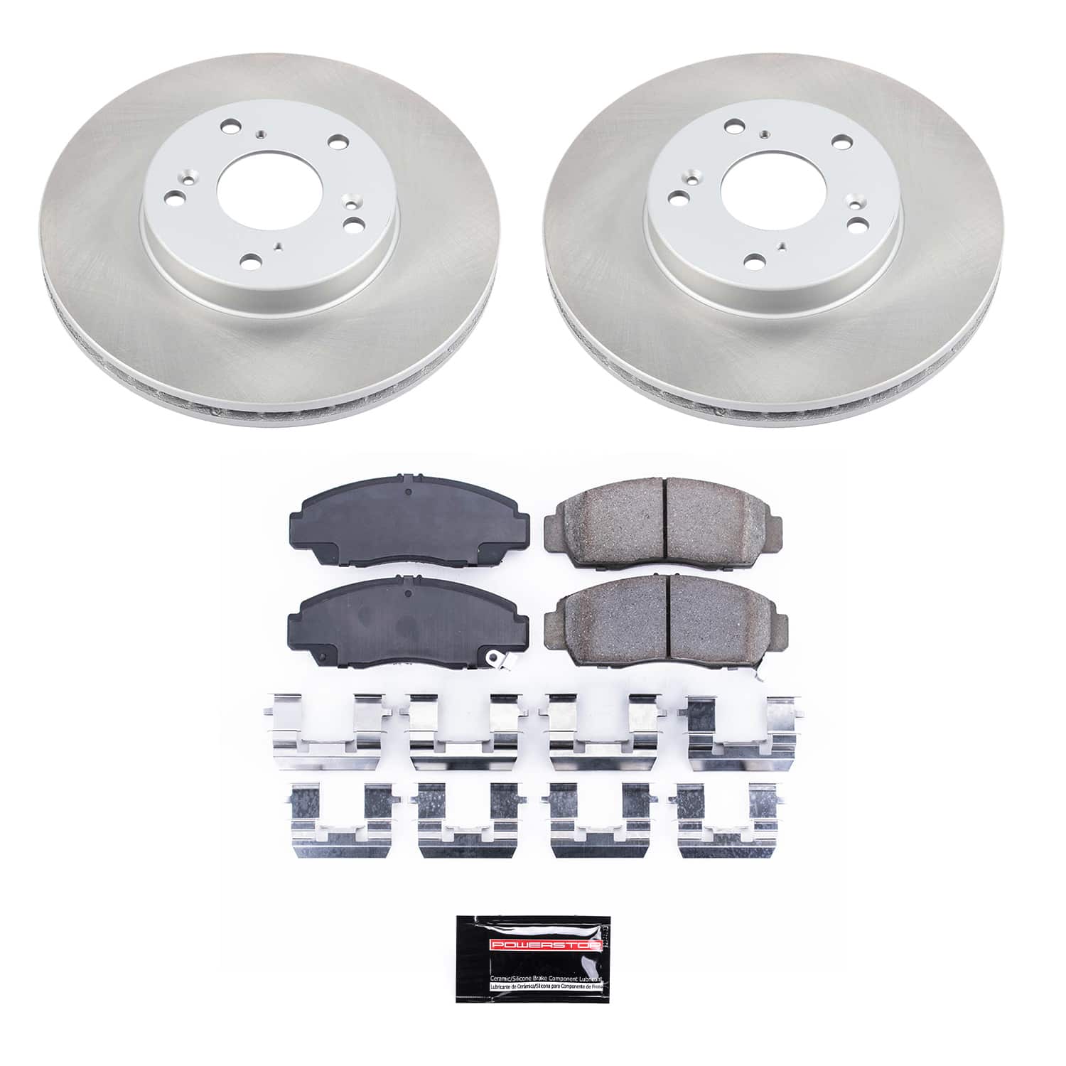 Power Stop SC2558 - Front Z17 Evolution Pad And Semi-Coated Rotor Kit vehicle fitment brake part