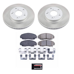 Power Stop SC2558 - Front Z17 Evolution Pad And Semi-Coated Rotor Kit vehicle fitment brake part