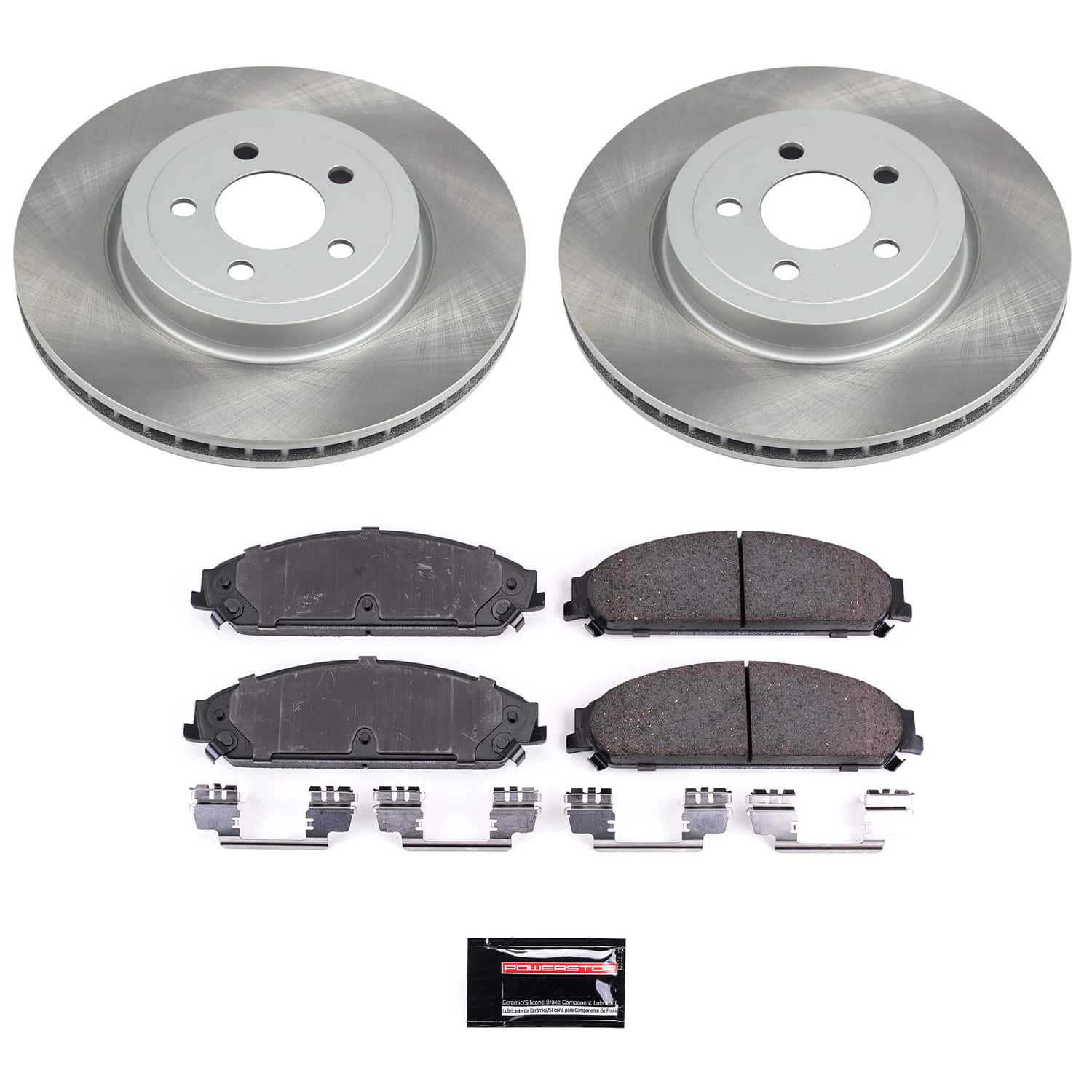 Power Stop SC2560 - Front Z17 Evolution Pad And Semi-Coated Rotor Kit vehicle fitment brake part