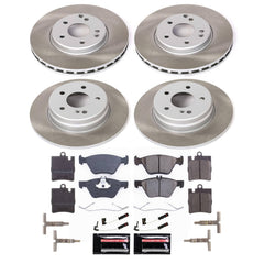 Power Stop SC2790 - Front And Rear Z17 Evolution Pad And Semi-Coated Rotor Kit vehicle fitment brake part