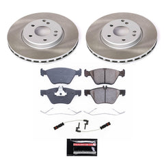 Power Stop SC2926 - Front Z17 Evolution Pad And Semi-Coated Rotor Kit vehicle fitment brake part