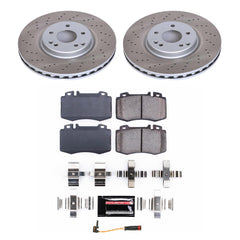 Power Stop SC2950 - Front Z17 Evolution Pad And Semi-Coated Rotor Kit vehicle fitment brake part