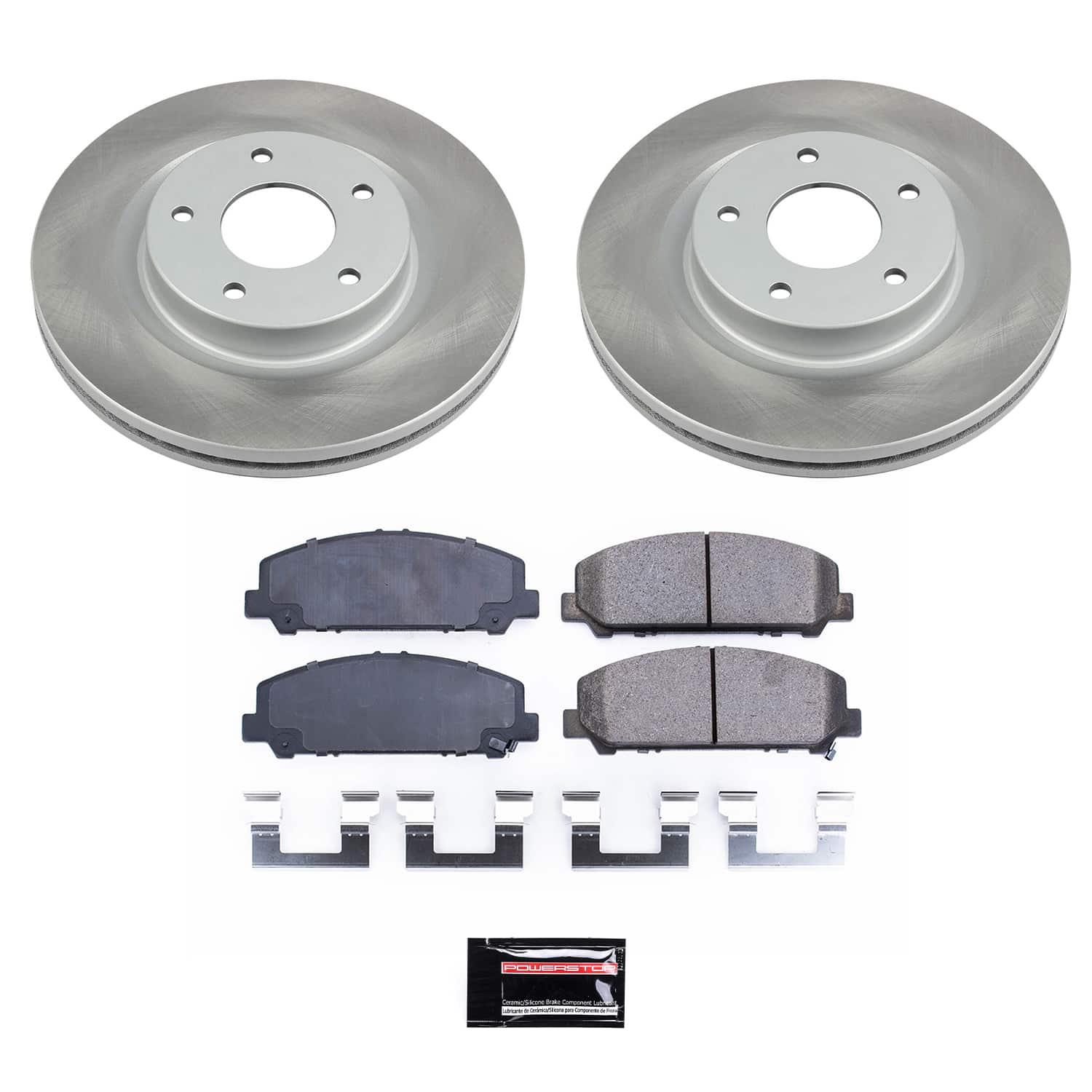 Power Stop SC2961 - Front Z17 Evolution Pad And Semi-Coated Rotor Kit vehicle fitment brake part