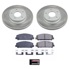 Power Stop SC2961 - Front Z17 Evolution Pad And Semi-Coated Rotor Kit vehicle fitment brake part